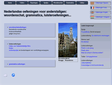 Tablet Screenshot of nl.ver-taal.com